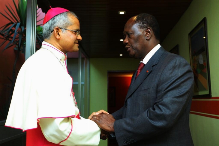 Audiences du Chef de l’Etat - ADO a reçu Choi et le Nonce Apostolique, hier